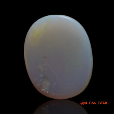1.00 Cts Natural Australian Fire Opal Loose Gemstone Oval Cabochon 9x7x2 mm AG-210