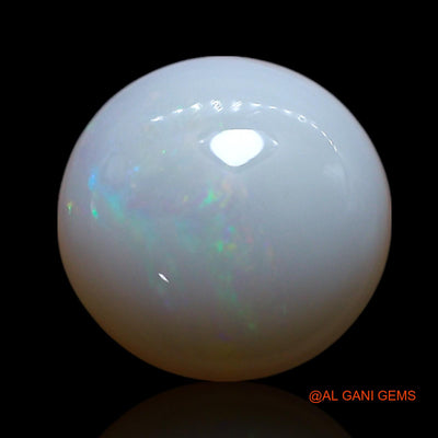 Natural Untreated Fire Opal Loose Gemstone Oval Cabochon From Australia 1.50 Cts 8x8x3 mm AG-213