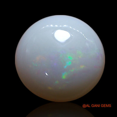 Natural Untreated Fire Opal Loose Gemstone Oval Cabochon From Australia 1.50 Cts 8x8x3 mm AG-213