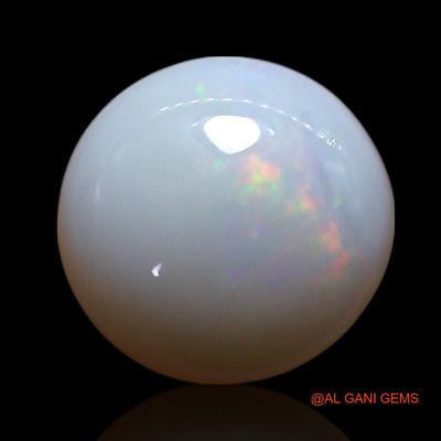Natural Untreated Fire Opal Loose Gemstone Oval Cabochon From Australia 1.50 Cts 8x8x3 mm AG-213
