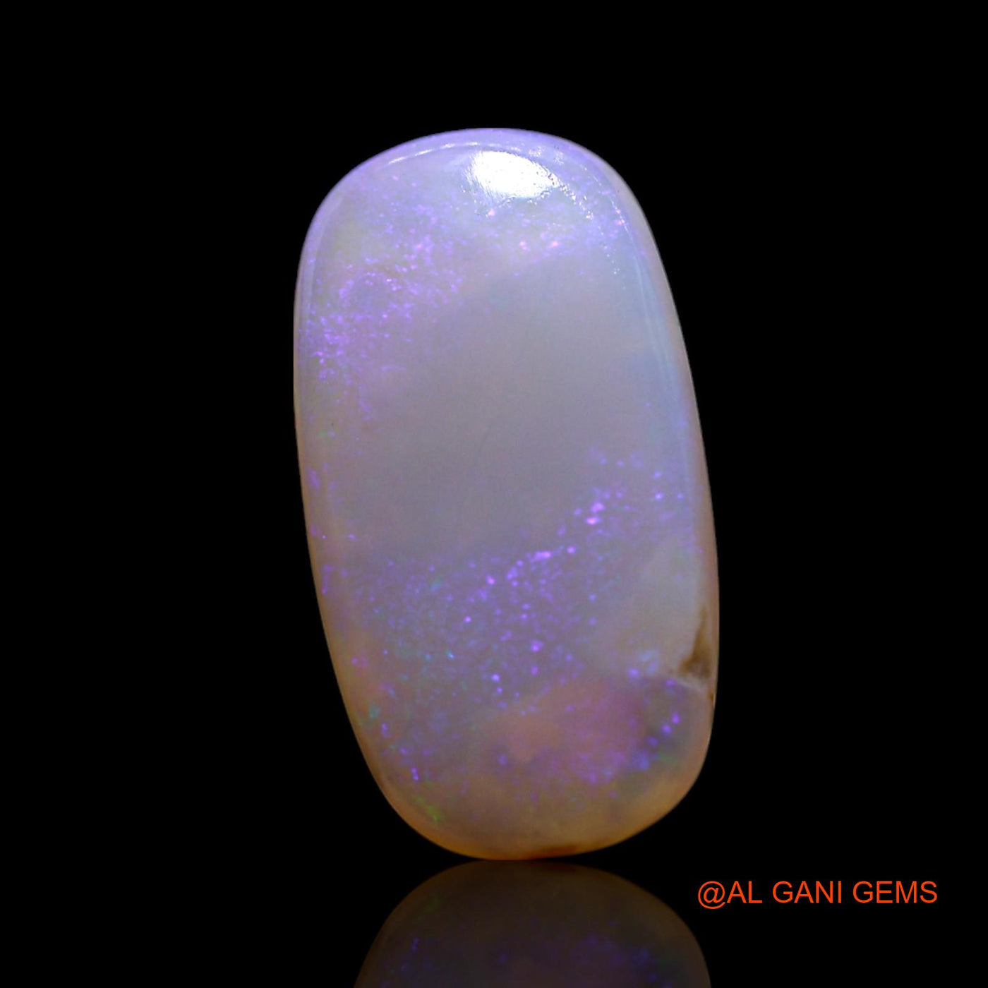 3.00 Cts Natural Australian Fire Opal Loose Gemstone Oval Cabochon 16x8x3 mm AG-215