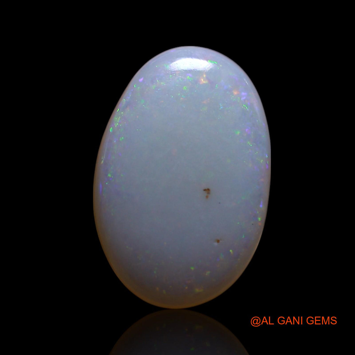 1.70 Cts Natural Australian Fire Opal Oval Cabochon Loose Gemstone For Jewelry 12x8x2 mm AG-21