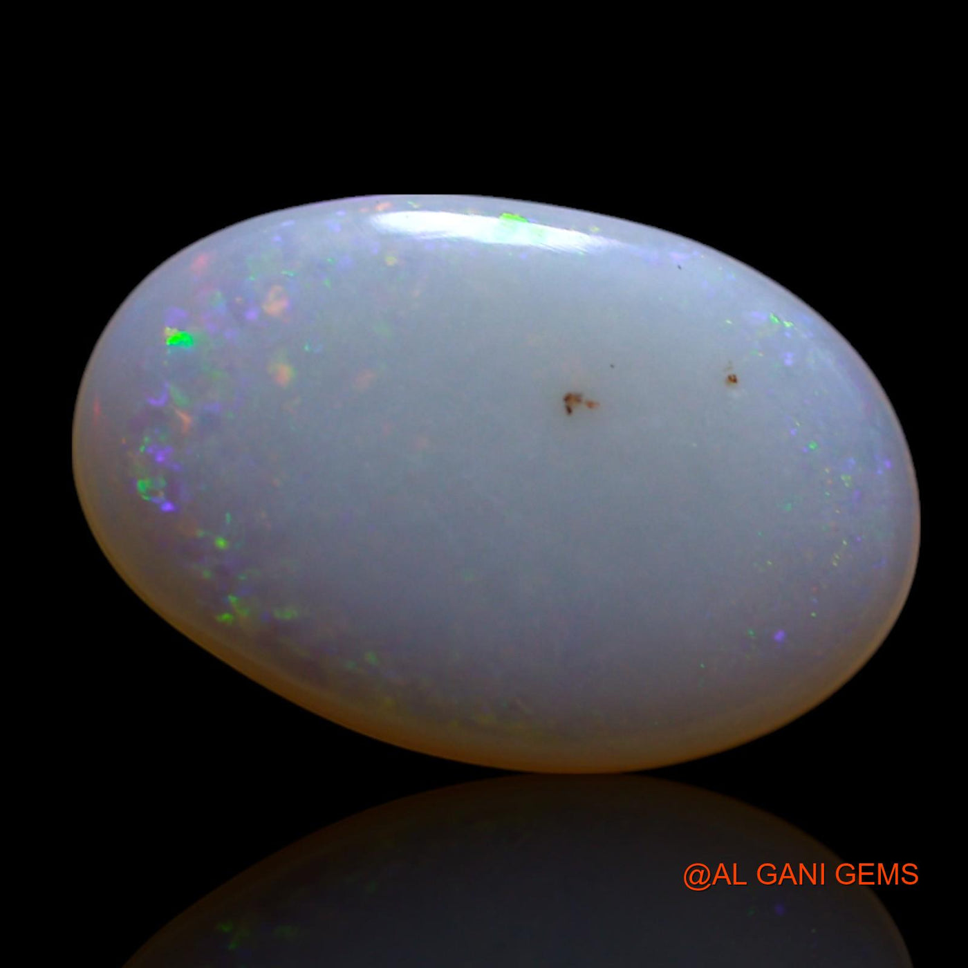 1.70 Cts Natural Australian Fire Opal Oval Cabochon Loose Gemstone For Jewelry 12x8x2 mm AG-21