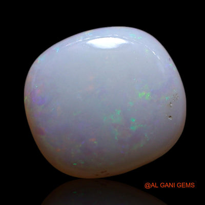 1.00 Cts Natural Australian Fire Opal Oval Cabochon Loose Gemstone For Jewelry 8x8x3 mm AG-222
