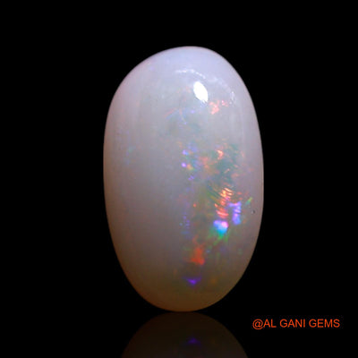 1.00 Cts Natural Australian Fire Opal Oval Cabochon Loose Gemstone For Jewelry 9x6x3 mm AG-224