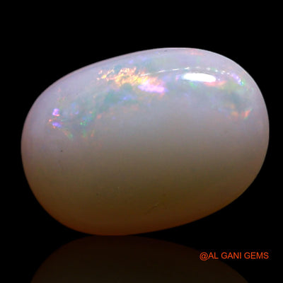 1.00 Cts Natural Australian Fire Opal Oval Cabochon Loose Gemstone For Jewelry 9x6x3 mm AG-224
