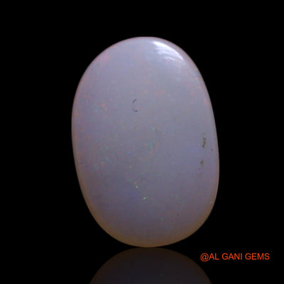 1.00 Cts Natural Australian Fire Opal Oval Cabochon Loose Gemstone For Jewelry 9x6x3 mm AG-224