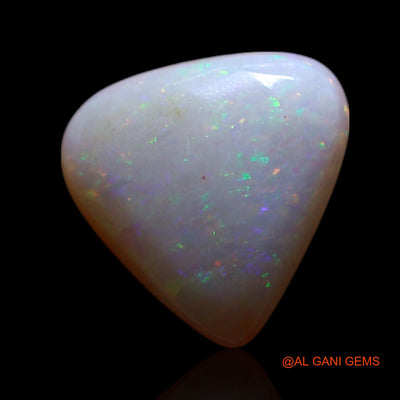 Natural Untreated Fire Opal Loose Gemstone Trillion Cabochon From Australia 1.00 Cts 8x8x2 mm AG-226