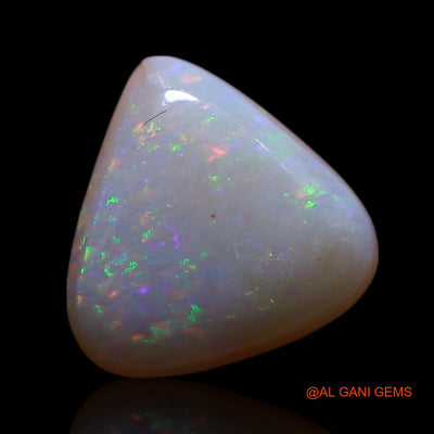 Natural Untreated Fire Opal Loose Gemstone Trillion Cabochon From Australia 1.00 Cts 8x8x2 mm AG-226