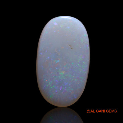 1.00 Cts Natural Australian Fire Opal Oval Cabochon Loose Gemstone For Jewelry 13x7x1 mm AG-22