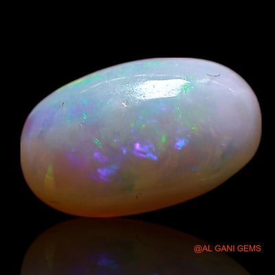 1.00 Cts Natural Australian Fire Opal Loose Gemstone Oval Cabochon 4x5x3 mm AG-231