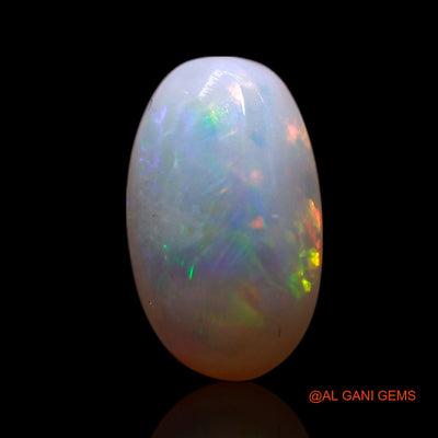 1.00 Cts Natural Australian Fire Opal Loose Gemstone Oval Cabochon 4x5x3 mm AG-231