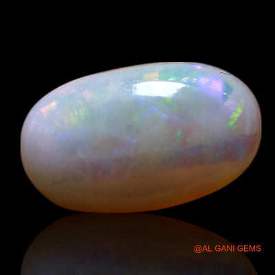 1.00 Cts Natural Australian Fire Opal Loose Gemstone Oval Cabochon 4x5x3 mm AG-231
