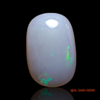 0.80 Cts Natural Australian Fire Opal Loose Gemstone Oval Cabochon 9x6x2 mm AG-237