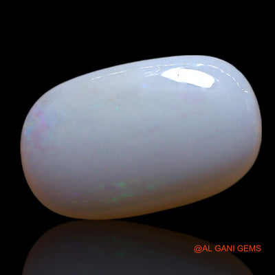 0.80 Cts Natural Australian Fire Opal Loose Gemstone Oval Cabochon 9x6x2 mm AG-237