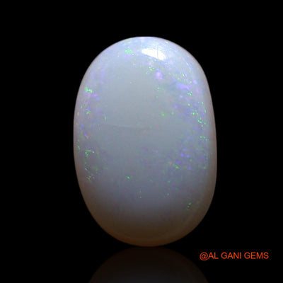 Natural Untreated Fire Opal Loose Gemstone Oval Cabochon From Australia 1.00 Cts 9x6x3 mm AG-240