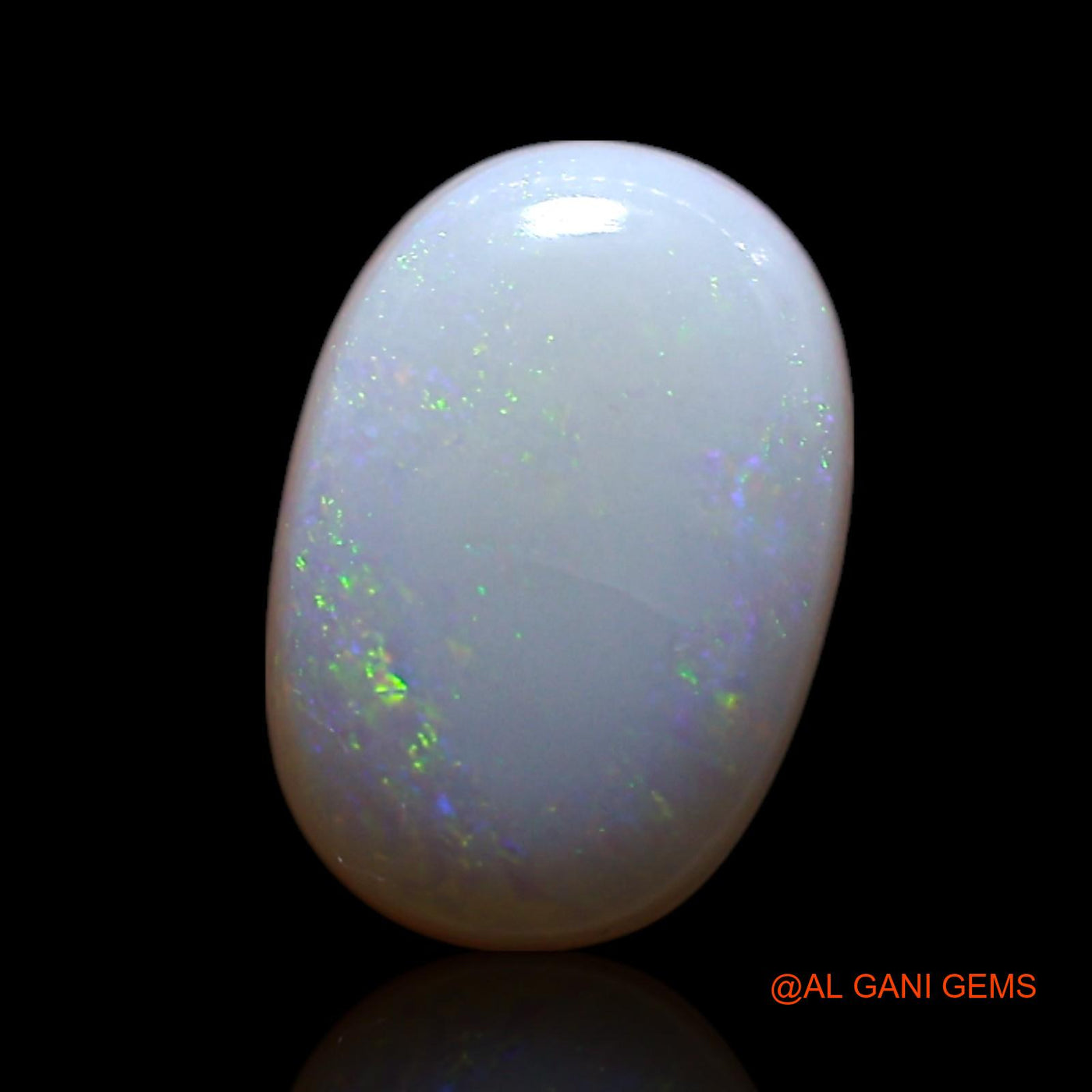 Natural Untreated Fire Opal Loose Gemstone Oval Cabochon From Australia 1.00 Cts 9x6x3 mm AG-240