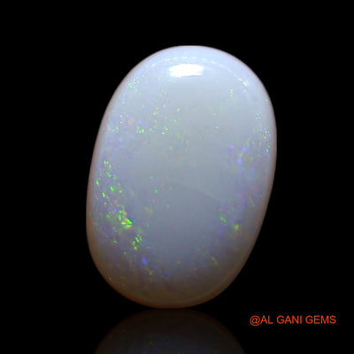 Natural Untreated Fire Opal Loose Gemstone Oval Cabochon From Australia 1.00 Cts 9x6x3 mm AG-240