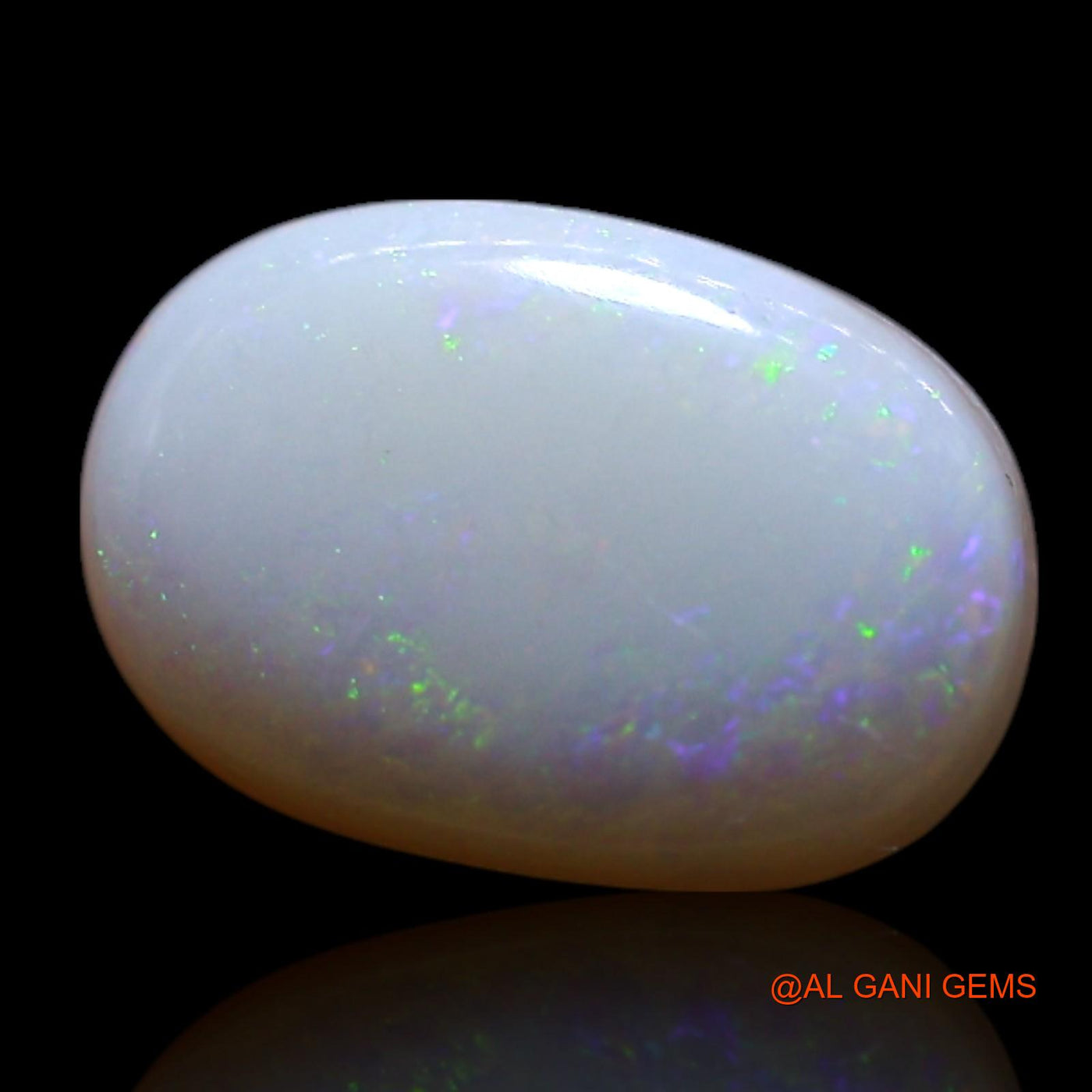 Natural Untreated Fire Opal Loose Gemstone Oval Cabochon From Australia 1.00 Cts 9x6x3 mm AG-240