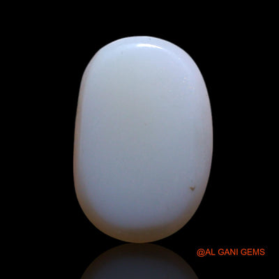 Natural Untreated Fire Opal Loose Gemstone Oval Cabochon From Australia 1.00 Cts 9x6x3 mm AG-240