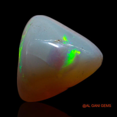 Natural Fire Opal Gemstone 1.40 Cts Loose Trillion Cabochon From Australia 7x7x4 mm AG-246