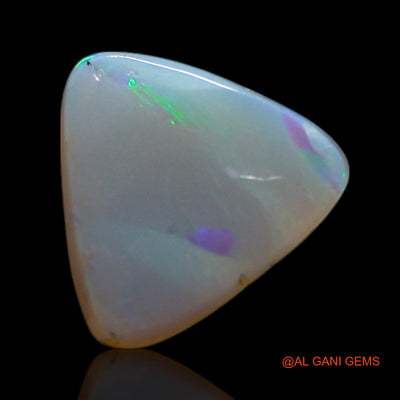Natural Fire Opal Gemstone 1.40 Cts Loose Trillion Cabochon From Australia 7x7x4 mm AG-246