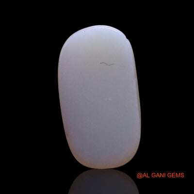 0.80 Cts Natural Australian Fire Opal Oval Cabochon Loose Gemstone For Jewelry 9x5x2 mm AG-247