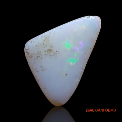 Natural Fire Opal Gemstone 0.90 Cts Loose Trillion Cabochon From Australia 9x7x3 mm AG-250