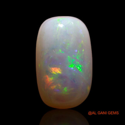 1.00 Cts Unheated Australian Fire Opal Loose Gemstone Oval Cabochon Natural 9x5x3 mm AG-251