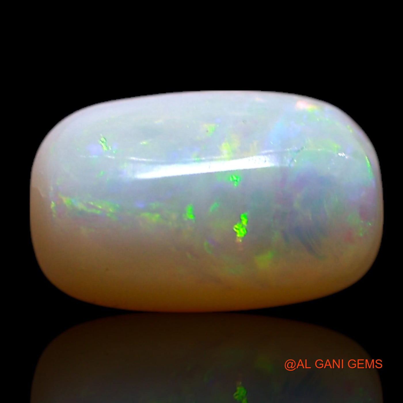 1.00 Cts Unheated Australian Fire Opal Loose Gemstone Oval Cabochon Natural 9x5x3 mm AG-251