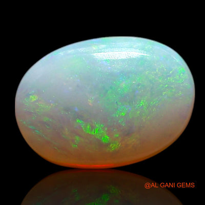 1.00 Cts Natural Australian Fire Opal Loose Gemstone Oval Cabochon 8x6x3 mm AG-252