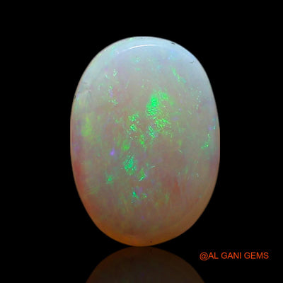 1.00 Cts Natural Australian Fire Opal Loose Gemstone Oval Cabochon 8x6x3 mm AG-252