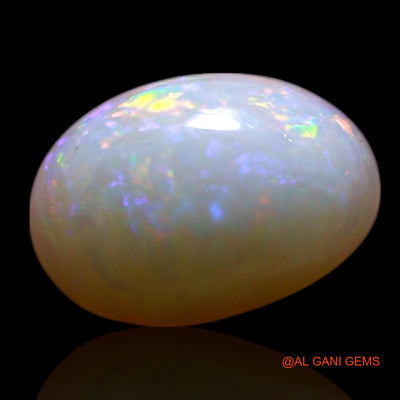 Natural Untreated Fire Opal Loose Gemstone Oval Cabochon From Australia 1.00 Cts 8x6x3 mm AG-254