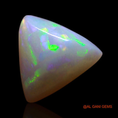 1.00 Cts Natural Australian Fire Opal Loose Gemstone Trillion Cabochon 7x7x3 mm AG-255