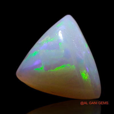 1.00 Cts Natural Australian Fire Opal Loose Gemstone Trillion Cabochon 7x7x3 mm AG-255