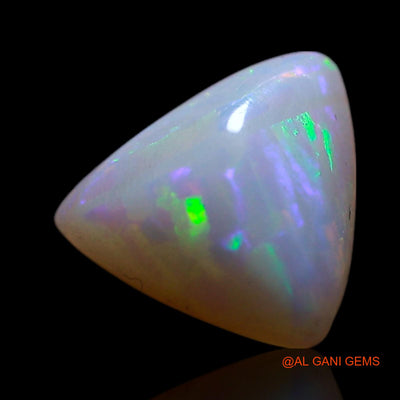 1.00 Cts Natural Australian Fire Opal Loose Gemstone Trillion Cabochon 7x7x3 mm AG-255