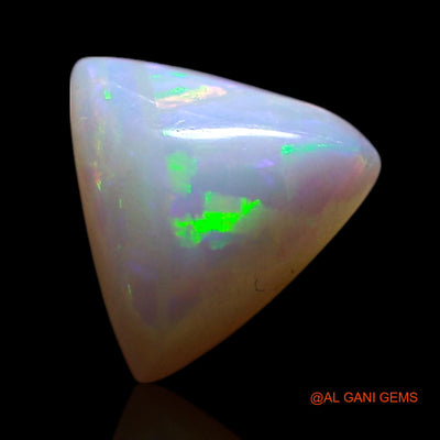 1.00 Cts Natural Australian Fire Opal Loose Gemstone Trillion Cabochon 7x7x3 mm AG-255