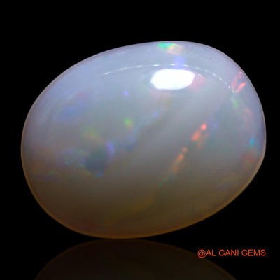 Natural Untreated Fire Opal Loose Gemstone Oval Cabochon From Australia 2.00 Cts 12x9x3 mm AG-25