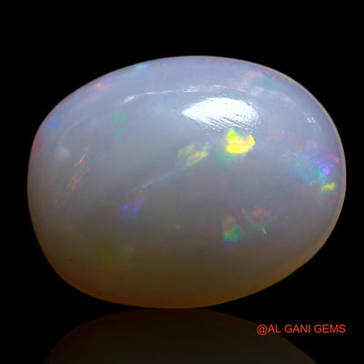 Natural Untreated Fire Opal Loose Gemstone Oval Cabochon From Australia 2.00 Cts 12x9x3 mm AG-25