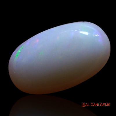 Natural Fire Opal Gemstone 0.90 Cts Loose Oval Cabochon From Australia 9x5x2 mm AG-263