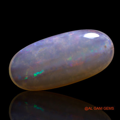 1.00 Cts Natural Australian Fire Opal Loose Gemstone Oval Cabochon 13x6x2 mm AG-26