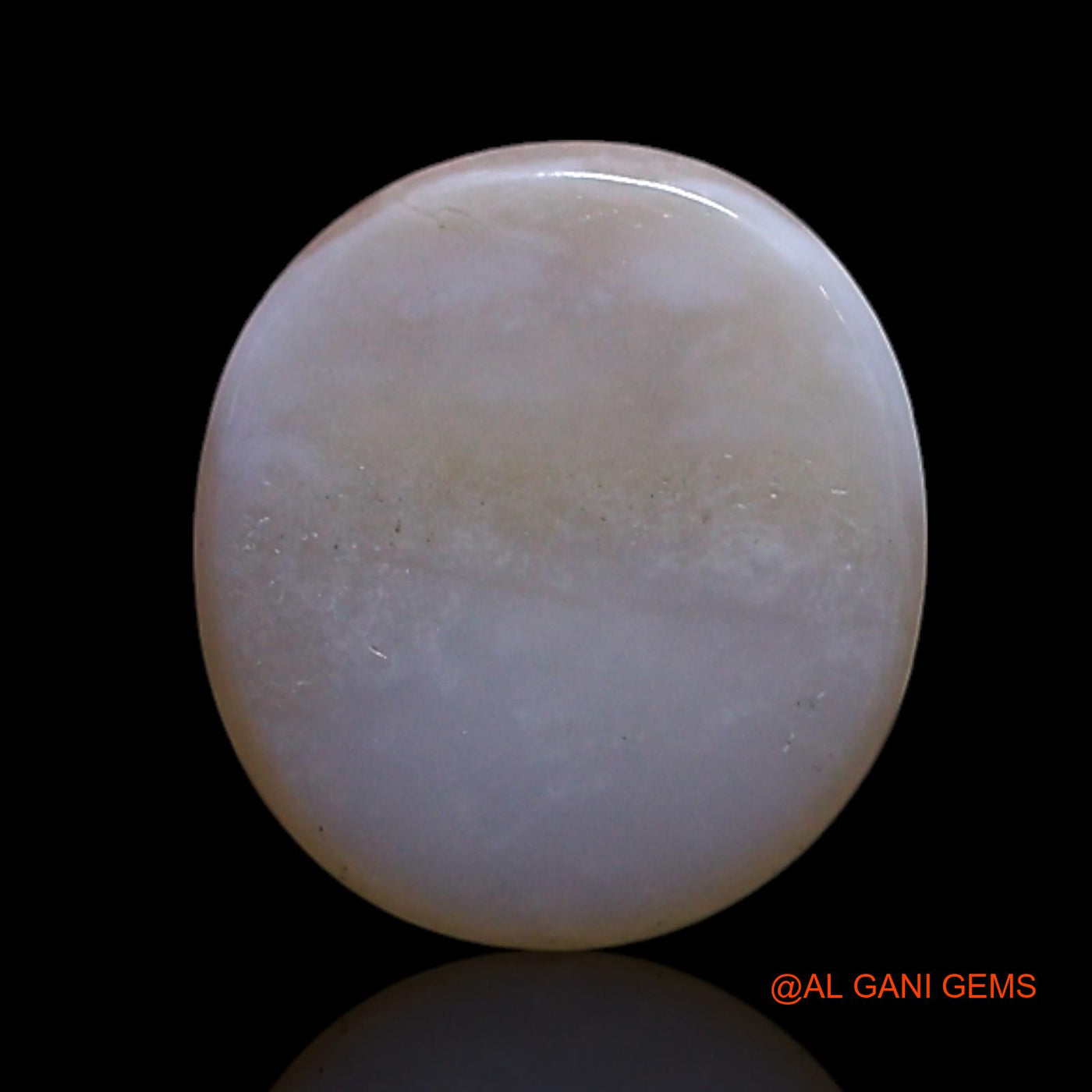 1.00 Cts Natural Australian Fire Opal Oval Cabochon Loose Gemstone For Jewelry 8x7x2 mm AG-273