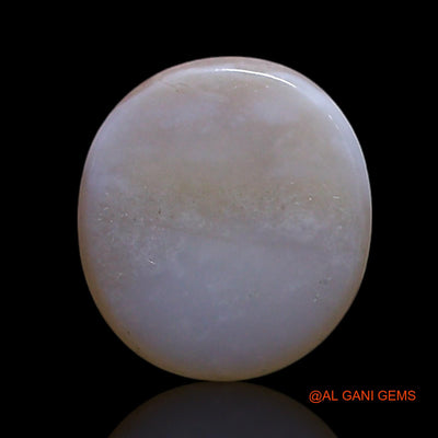 1.00 Cts Natural Australian Fire Opal Oval Cabochon Loose Gemstone For Jewelry 8x7x2 mm AG-273