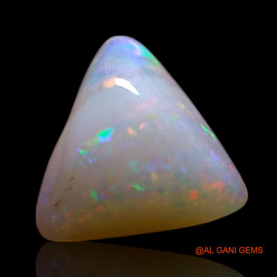 1.00 Cts Unheated Australian Fire Opal Loose Gemstone Trillion Cabochon Natural 7x7x3 mm AG-274