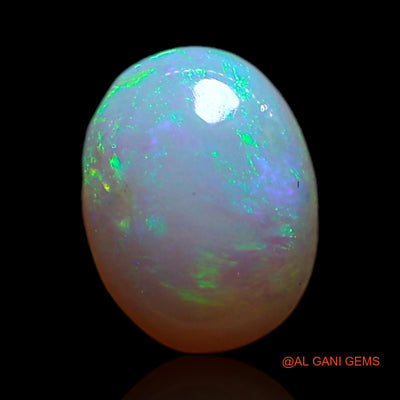 1.00 Cts Natural Australian Fire Opal Loose Gemstone Oval Cabochon 8x6x3 mm AG-278