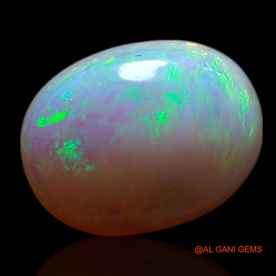 1.00 Cts Natural Australian Fire Opal Loose Gemstone Oval Cabochon 8x6x3 mm AG-278