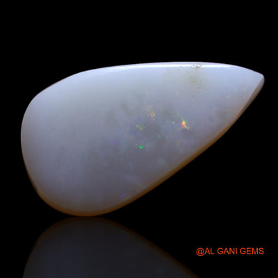 1.80 Cts Natural Australian Fire Opal Pear Cabochon Loose Gemstone For Jewelry 13x7x3 mm AG-27