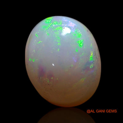 Natural Untreated Fire Opal Loose Gemstone Oval Cabochon From Australia 1.00 Cts 7x6x4 mm AG-283
