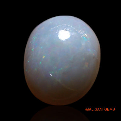 Natural Fire Opal Gemstone 1.00 Cts Loose Oval Cabochon From Australia 7x6x3 mm AG-284