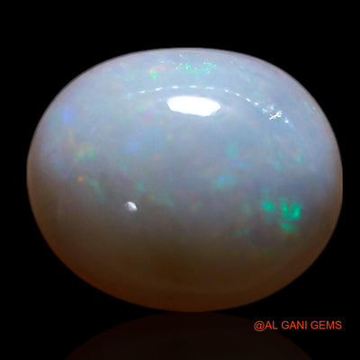 Natural Fire Opal Gemstone 1.00 Cts Loose Oval Cabochon From Australia 7x6x3 mm AG-284